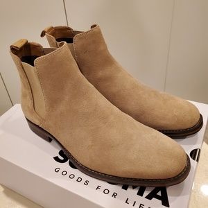 kristopher men's suede chelsea boots